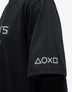 Balenciaga Black Playstation Boxy T-Shirt Clothing
