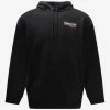 Balenciaga Black Political Logo Embroidery Medium Fit Hoodie