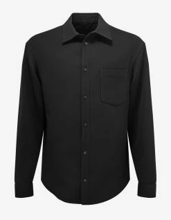 Balenciaga Black Shirt Jacket Clothing