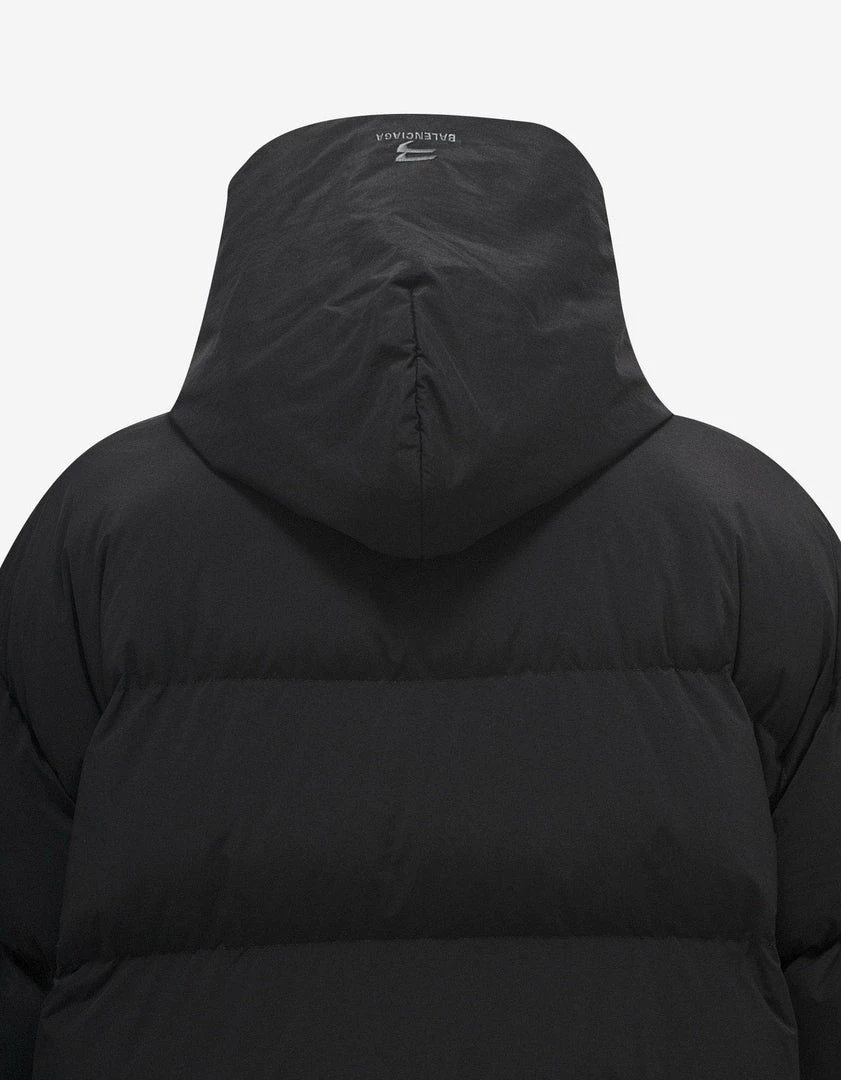 Best deal π€© Balenciaga Black Sporty B Hooded Puffer Jacket Clothing π 6 Balenciaga Black Sporty B Hooded Puffer Jacket Clothing
