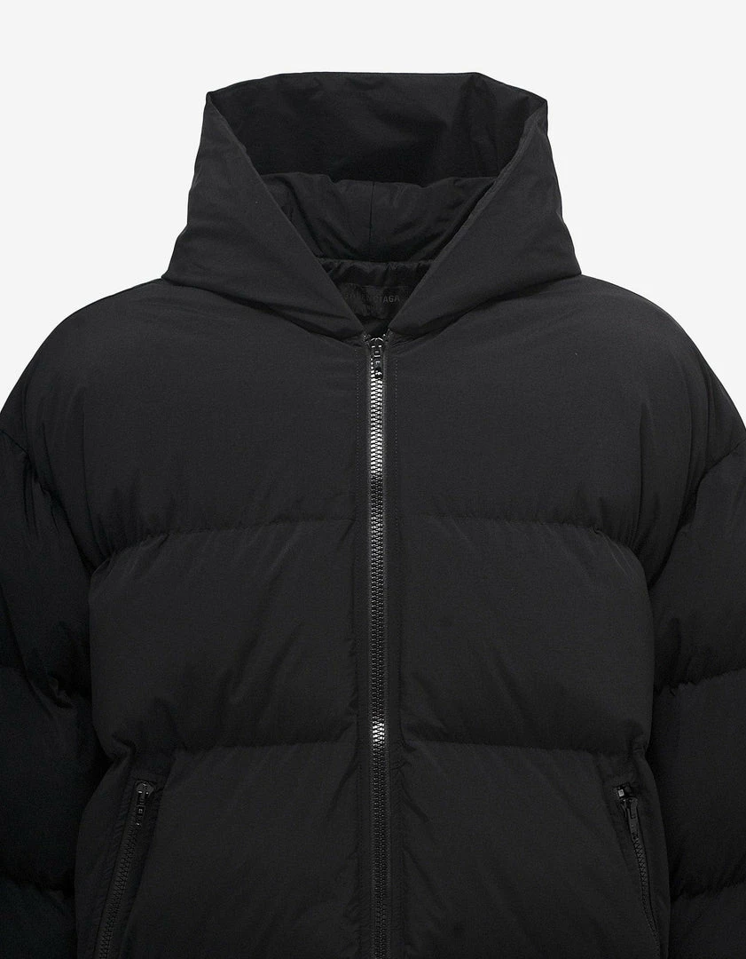 Best deal π€© Balenciaga Black Sporty B Hooded Puffer Jacket Clothing π 5 Balenciaga Black Sporty B Hooded Puffer Jacket Clothing
