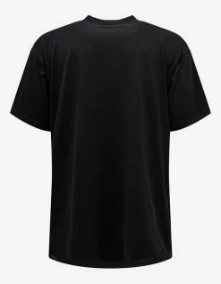 Balenciaga Black The Simpsons Print Oversized T-Shirt Clothing