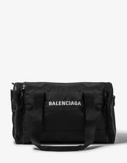 Balenciaga Black Transformer Gym Bag Parka