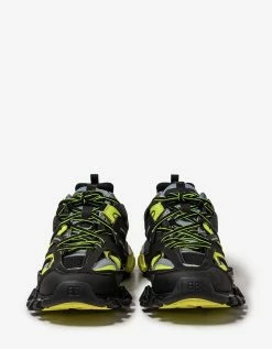 Balenciaga Black & Yellow Track Trainers