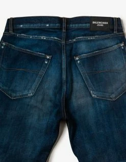 Balenciaga Blue Normal Fit Jeans