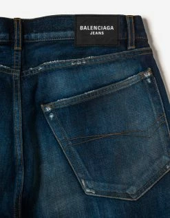 Balenciaga Blue Normal Fit Jeans