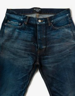 Balenciaga Blue Normal Fit Jeans