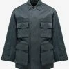 Balenciaga Clothing Grey Cargo Jacket