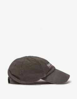 Balenciaga Grey Political Campaign Cap
