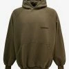 Brand new ๐คฉ Balenciaga Khaki Strike 1917 Logo Oversized Hoodie Clothing ๐ 1 Balenciaga Khaki Strike 1917 Logo Oversized Hoodie Clothing