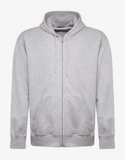 Balenciaga Light Grey Back BB Logo Print Hoodie