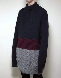 Balenciaga Multi-Panelled Long Knitwear Clothing