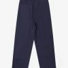 Balenciaga Navy Blue Baggy Chino Trousers