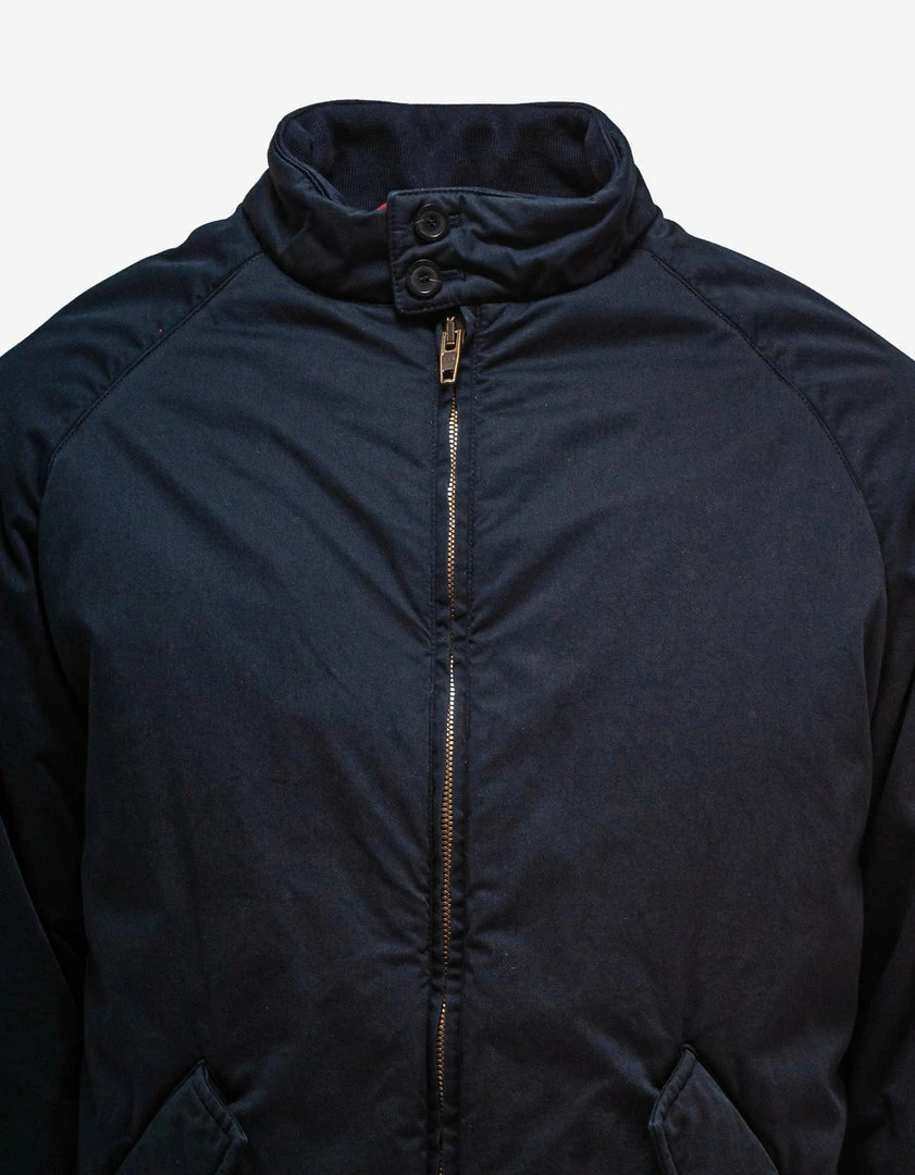 Buy π Balenciaga Navy Blue Oversized Harrington Bomber Jacket π 10 Balenciaga Navy Blue Oversized Harrington Bomber Jacket