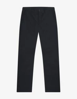 Balenciaga Navy Blue Wide Leg Chino Trousers