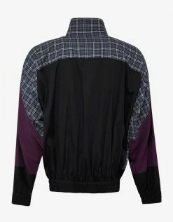 Balenciaga Clothing Poplin 80s Check Zip Sweatshirt