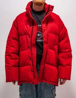 Balenciaga Red C Shape Puffer Jacket