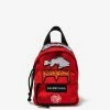 Balenciaga Red Explorer Mini Backpack Accessories