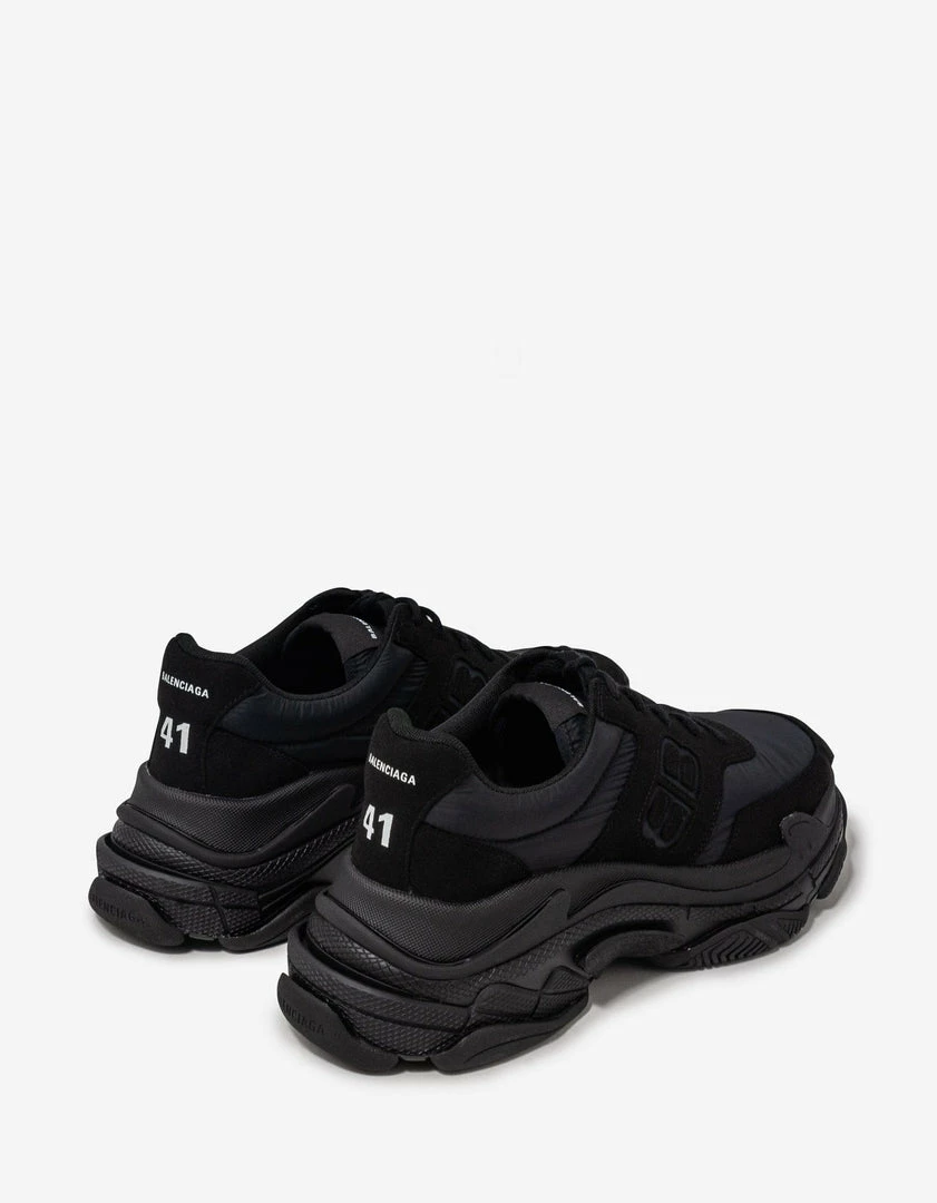 Cheapest π Balenciaga Triple S BB Black Trainers π 8 Balenciaga Triple S BB Black Trainers