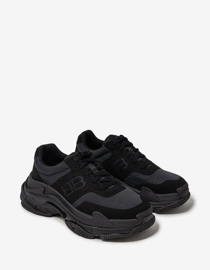 Cheapest π Balenciaga Triple S BB Black Trainers π 3 Balenciaga Triple S BB Black Trainers