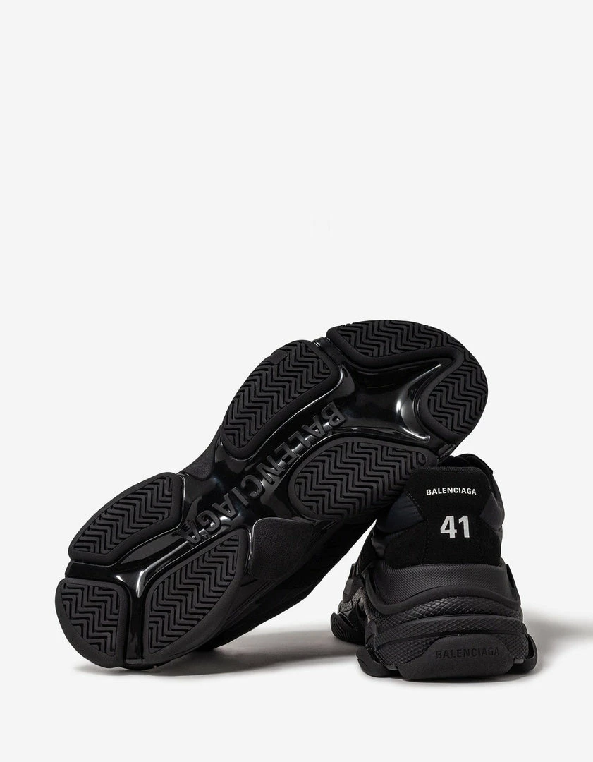 Cheapest π Balenciaga Triple S BB Black Trainers π 5 Balenciaga Triple S BB Black Trainers