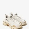 Promo 😀 Balenciaga Triple S White Trainers 😀 1 Balenciaga Triple S White Trainers