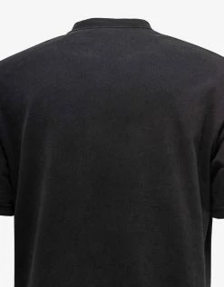 Balenciaga Washed Black BB Paris Medium Fit T-Shirt