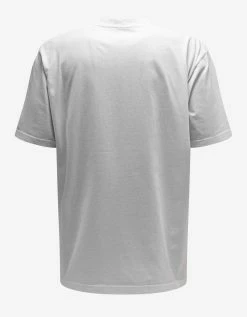 Balenciaga T-Shirts White GITD Lion's Laurel Boxy T-Shirt