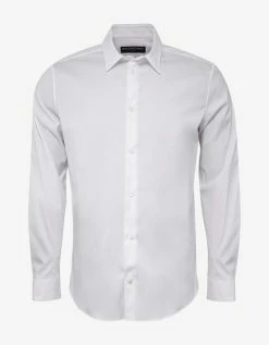 Balenciaga White Slim Fit Shirt Clothing