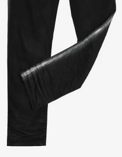 Balmain Clothing Black B Logo Spray Paint Stripe Jeans