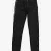 Balmain Clothing Black B Logo Spray Paint Stripe Jeans