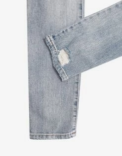 Best Sale β Balmain Clothing Light Blue Repaired Biker π Jeans π 10 Balmain Clothing Light Blue Repaired Biker Jeans