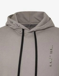 Ben Taverniti Unravel Project Beige Printed Hoodie