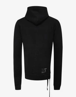 Ben Taverniti Unravel Project Black Long Body Hoodie Clothing
