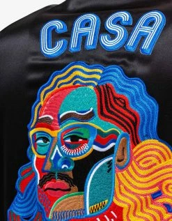 Casablanca Black Masao San Souvenir Jacket Clothing