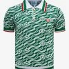Cheap 🔥 Casablanca Green Casa Monogram Knitted Polo T-Shirt Clothing 🎉 1 Casablanca Green Casa Monogram Knitted Polo T-Shirt Clothing