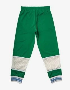 Casablanca Green Interlock Mesh Track Pants Clothing