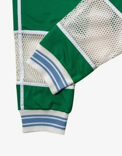 Casablanca Green Interlock Mesh Track Pants Clothing