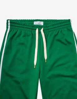 Casablanca Green Interlock Mesh Track Pants Clothing