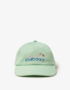 Casablanca Mint Green Casa Embroidery Cap Accessories