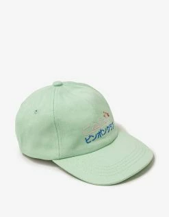Casablanca Mint Green Casa Embroidery Cap Accessories