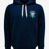 Casablanca Navy Blue Memphis Icon Embroidery Hoodie Sweats