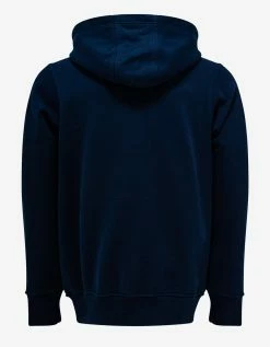 Casablanca Navy Blue Memphis Icon Embroidery Hoodie Sweats
