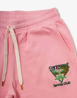 Casablanca Pink Tennis Club Icon Sweat Pants