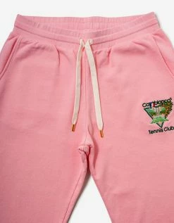 Casablanca Pink Tennis Club Icon Sweat Pants
