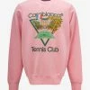 Casablanca Pink Tennis Club Icon Sweatshirt Clothing