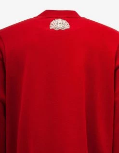 Outlet ๐ Casablanca Clothing Red Emblem De Cygne Sweatshirt ๐ 11 Casablanca Clothing Red Emblem De Cygne Sweatshirt
