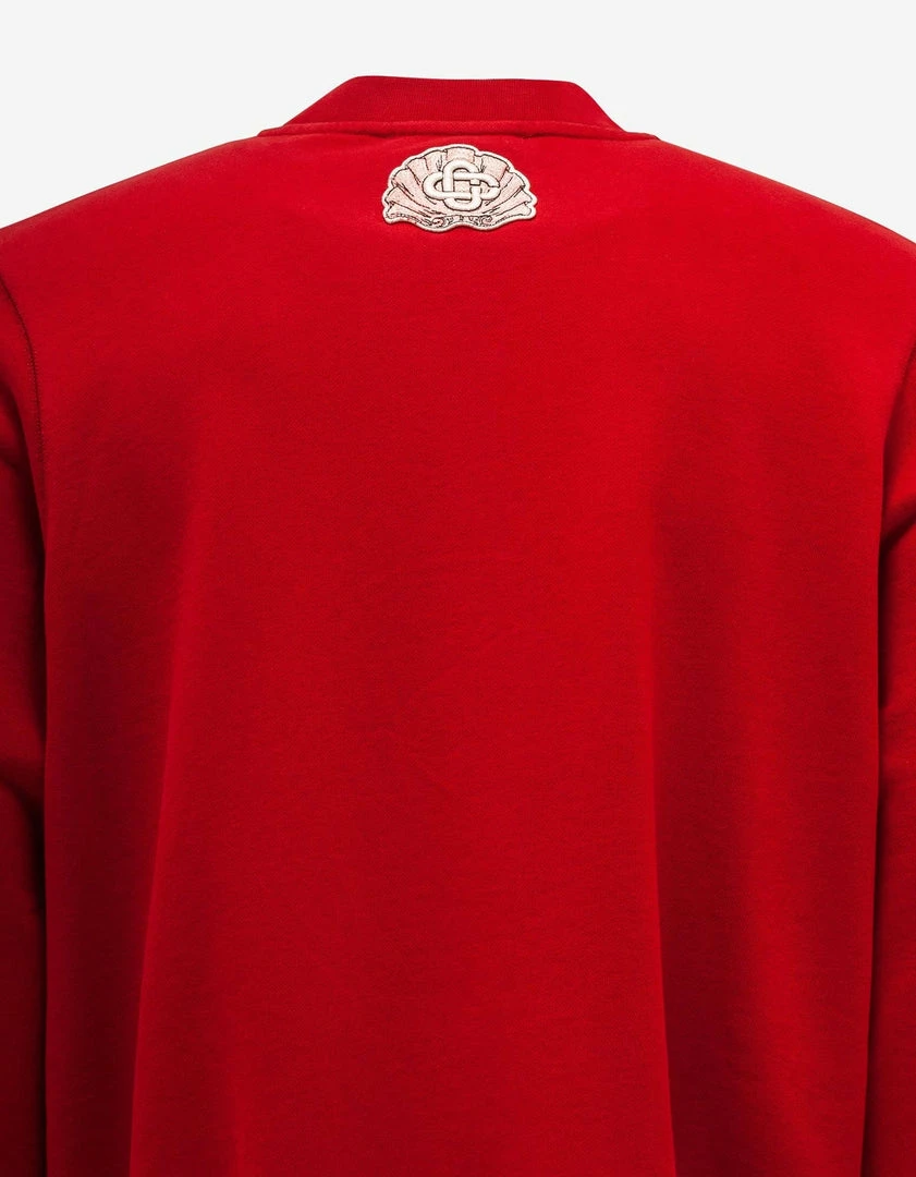 Outlet ๐ Casablanca Clothing Red Emblem De Cygne Sweatshirt ๐ 7 Casablanca Clothing Red Emblem De Cygne Sweatshirt
