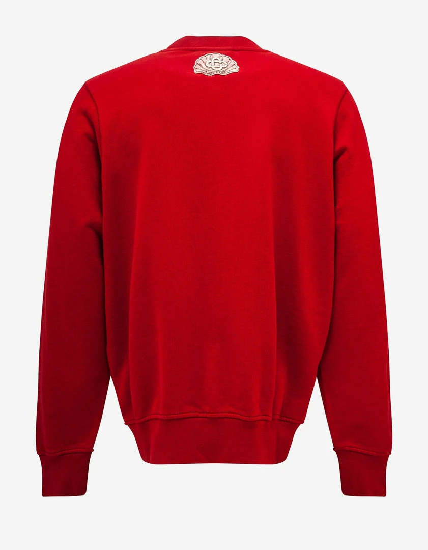 Outlet ๐ Casablanca Clothing Red Emblem De Cygne Sweatshirt ๐ 4 Casablanca Clothing Red Emblem De Cygne Sweatshirt