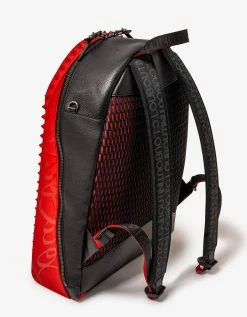 Christian Louboutin Accessories Backparis Black Leather Backpack